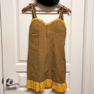 Summer Sunshine Plaid Dress